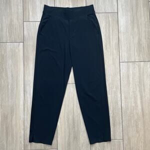 Athleta Brooklyn Ankle Pants Womens 4 Black Travel Career Stretch